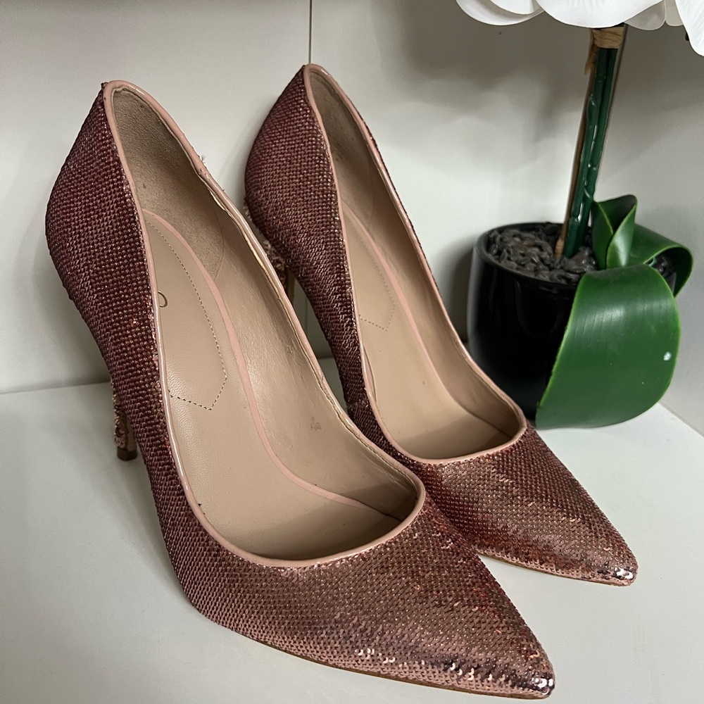 Aldo shoes Elegant Sequin Stiletto Heels - Picture 4 of 8